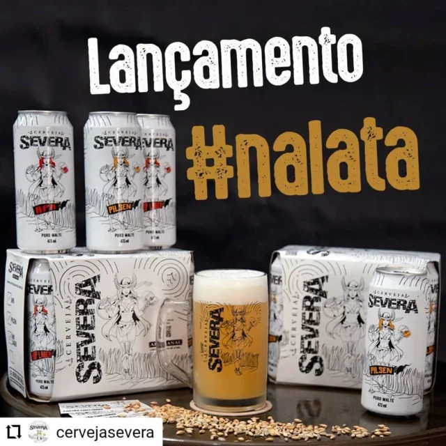 Inovar é acreditar que podemos sempre melhorar! ❤️

Parabéns Cervejaria Severa pelo mais novo lançamento #NaLata! Estamos juntos! 🍻